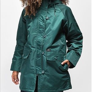 OBEY jade green winter coat